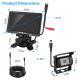 1Pc 7In Screen Backup Camera System Vehicle Rear View Monitor Kit IP67 Waterproof Car Parking Reverse System With Night Vision For Car Trunk Van SUV