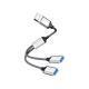 1-to-2 Hub Laptop Docking Station Adapter