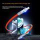 Gaming Dual-bend Rotating PD Fast-charging Data Cable