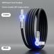 Gaming Dual-bend Rotating PD Fast-charging Data Cable