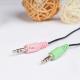 Computer Splitter Cable 1-to-2 Microphone Adapter Cable