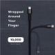 150cm 180cm USB Charging Cable A Pple MFi Certified, Nylon Braided Jacket,Black Premium Series