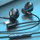 Gaming Headphones Wired In-ear Flat Port Round Hole Universal Earbuds Interface