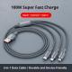 One-to-three Super Fast Charge Data Cable