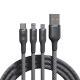 One-to-three Super Fast Charge Data Cable