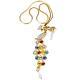 Colorful Crystal Diamond Peacock Dust Cap Pendant For Cell Phone 3.5mm Jack