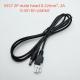 Male Connector Injection Head 5559 Terminal Coated Plug Cord