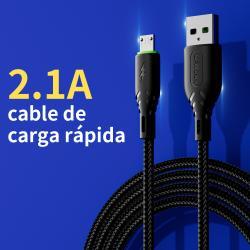 L201 Micro USB Cable 2.1A 1M Black USB 3.0 UWINN
