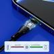 L201 Micro USB Cable 2.1A 1M Black USB 3.0 UWINN