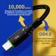 L201 USB-C Cable 2.1A 1M Black USB 3.0 UWINN