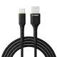L203 USB-C Cable 2.4A 1M Black USB 3.0 UWINN