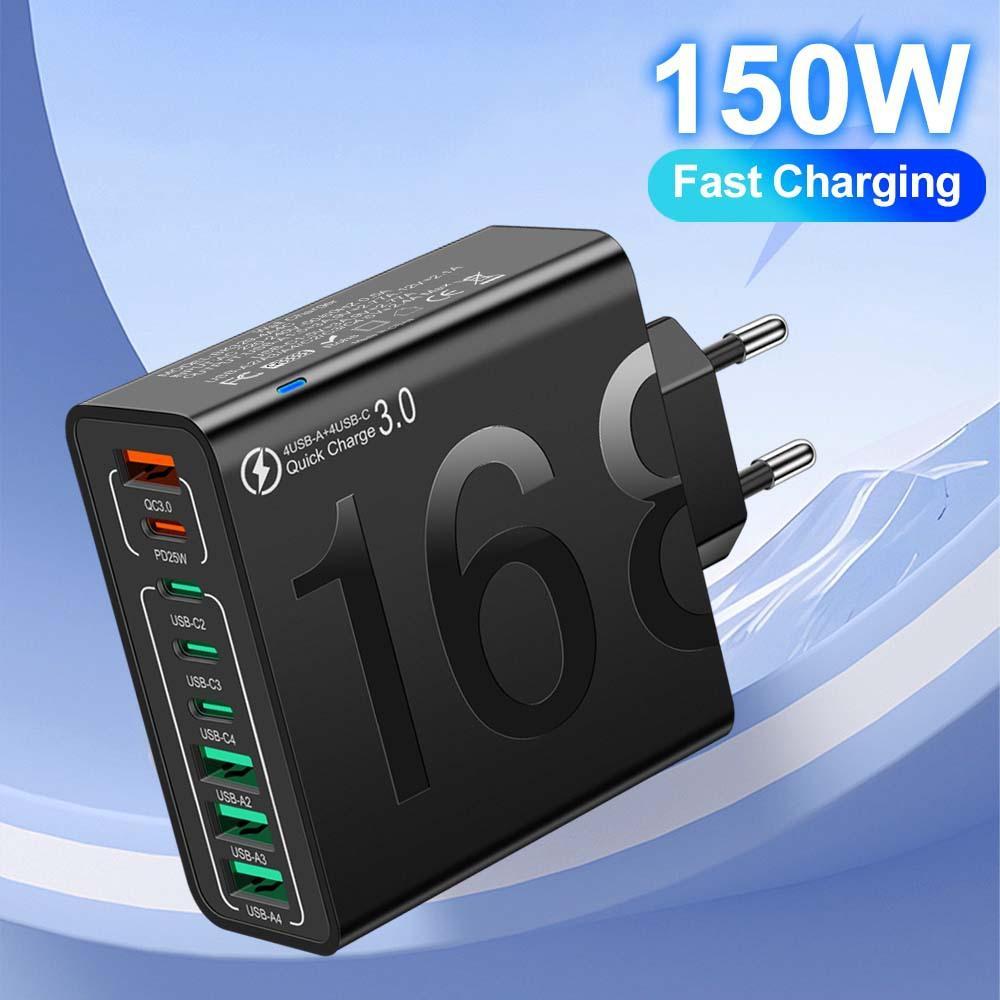 Multi-interface QC3.0 Fast Charging PD 25W Fast Charging Mobile Phone Charger