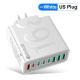 Multi-interface QC3.0 Fast Charging PD 25W Fast Charging Mobile Phone Charger