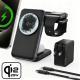 3-in-1 Foldable 25W Wireless Charger For Smartwatches Phones, And Headphones