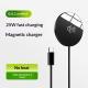Qi22 25W Super-Fast Charging Magnetic Wireless Charger For IPhones Ultra-Thin Aluminum Alloy Design
