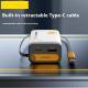 Gallium Nitride Charger With Built-in Cable
