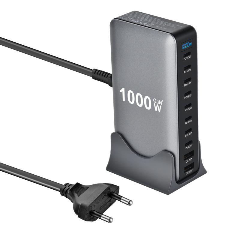 Gallium Nitride Multi-port Multi-function Adapter Charger