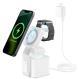 3-in-1 Bluetooth Speaker With Phone, Earphones, And Watchwireless Charger