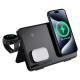 30W Dual-Device Magnetic Wireless Charger With LED Indicator For Fast Charging