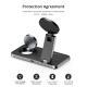 Wireless Phone Charger Watch Earbuds And Phone Charging Standfoldable And Compact