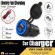 The New 60W Mobile Phone Charger For Automobiles, Motorcycles And Ships Is Refitted With Special Intelligent Super Fast Charging Port A-port C.