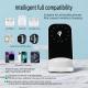 Intelligent Automatic Alignment Three-in-one Wireless Fast Charging Charger Comes With A Watch. The Wireless Charging Cable Is Fully Certified And Can Be Touched By Nightlight.
