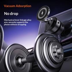 Foldable Car Phone Holder With 15W Wireless Charger