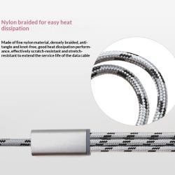 3-in-1 USB-C Cable For IOS Android And Type-C Devices