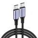 Dual-Port Fast-Charging USB-C To USB-C Cable