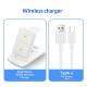 Three In One Fast Charging Bracket Magnetic Base Wireless Charger