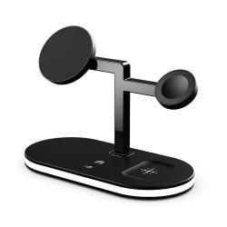4 In 1 Aluminum Alloy Magnetic Wireless Charger Stand