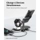4 In 1 Aluminum Alloy Magnetic Wireless Charger Stand