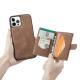 Retro Split Magnetic Phone Flip Back Cover
