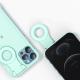 Fashion Creativity Selfie Ring Flashing Light Mobile Phone Case