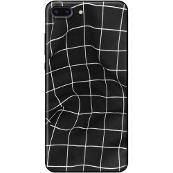 Compatible with Apple , Line Space Black Simple Frosted Phone Case