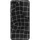 Compatible with Apple , Line Space Black Simple Frosted Phone Case