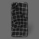 Compatible with Apple , Line Space Black Simple Frosted Phone Case