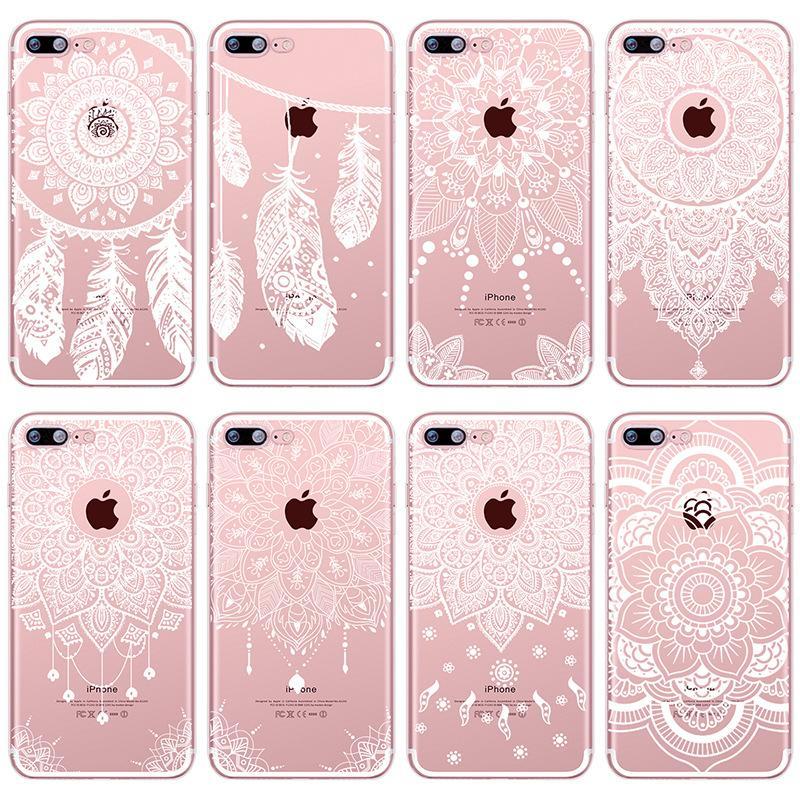 Compatible with Apple, Iphone12 Mobile Phone Case Painted Mandala Pattern