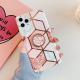 Electroplating Geometric Flower 8Plus Ring Holder