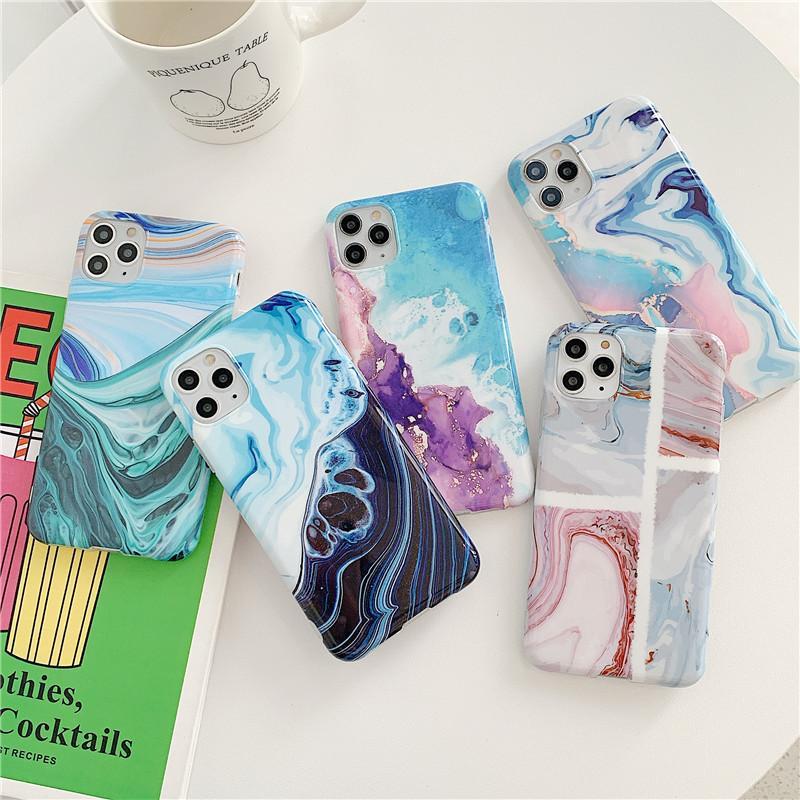 Customized Coral Marble Imd Soft Shell