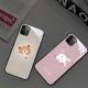 Compatible with Apple, Fundas de teléfono con luz Led para iPhone 11, 8, 7, 6, 6s Plus, XS, Max, XR, X, SE, , Accesorios luminosos