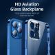 Transparent plating mirror anti-drop glass shell