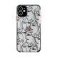 Simple lines abstract painting mobile phone case