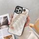 Small Fragrance Pearl Bracelet Phone Case Leather Full Cover