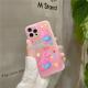 Fashion Creative Love Flower Bear Rabbit Phone Case