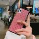 Compatible with Apple , Love Glitter Apple XR Stand Protective Cover