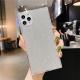 Glitter Square Fluorescent Silicone Phone Case