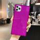 Glitter Square Fluorescent Silicone Phone Case