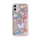 Laser Bear Mobile Phone Case Female Mobile Phone Case Starry Universe Cartoon Pattern