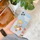 Compatible with Apple, Compatible with Apple , Embroidered Cartoon Duck For IPhone12ProMax Apple X XS XR Texture Phone Case